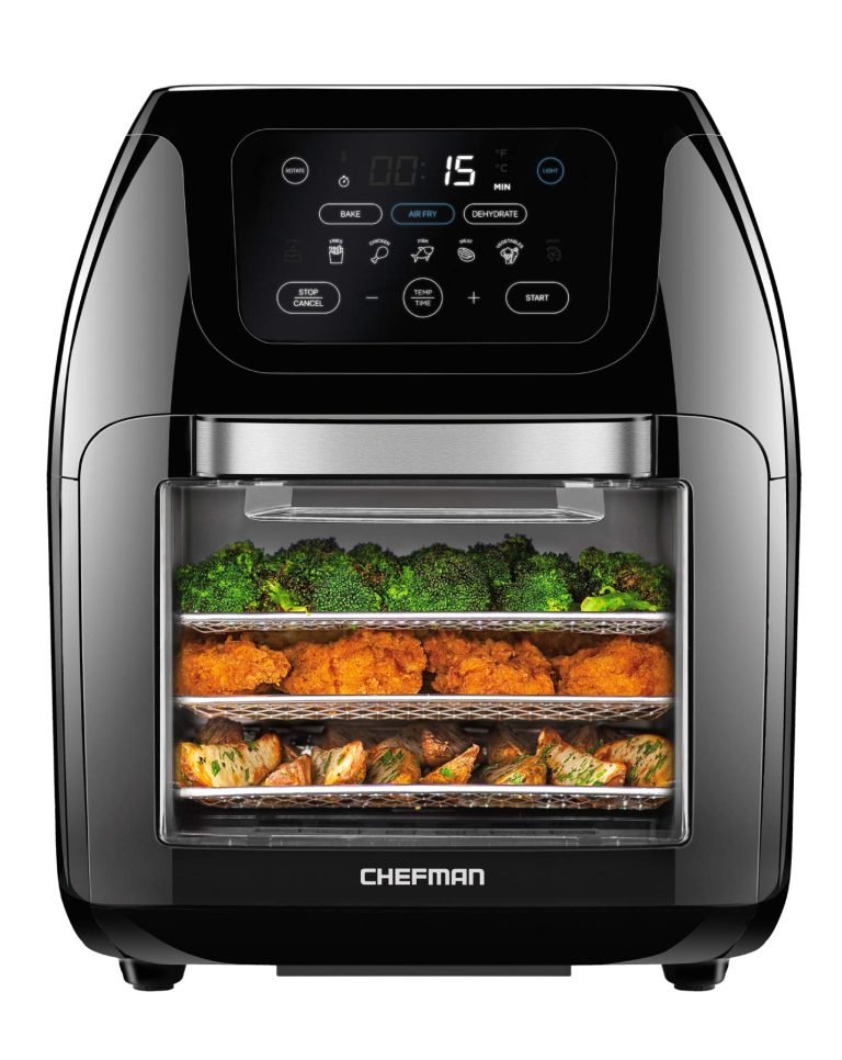Chefman Digital Air Fryer vs Nuwave Brio Plus 6