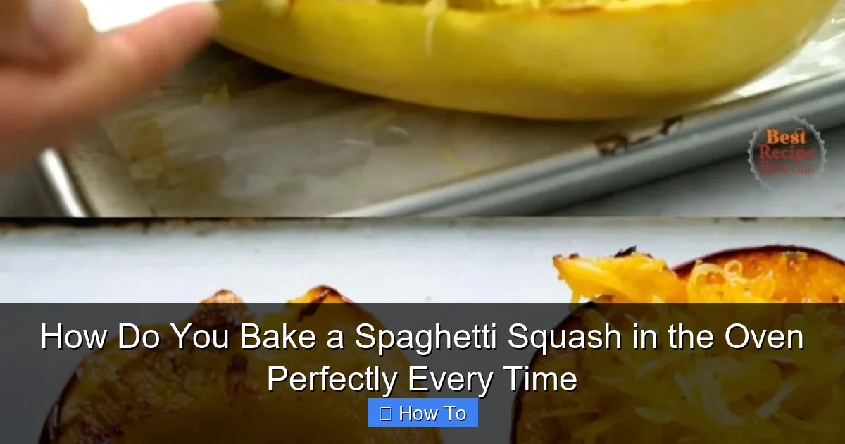 How Do You Bake a Spaghetti Squash in the Oven Perfectly Every Time