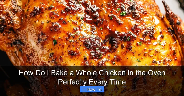 How Do I Bake a Whole Chicken in the Oven Perfectly Every Time