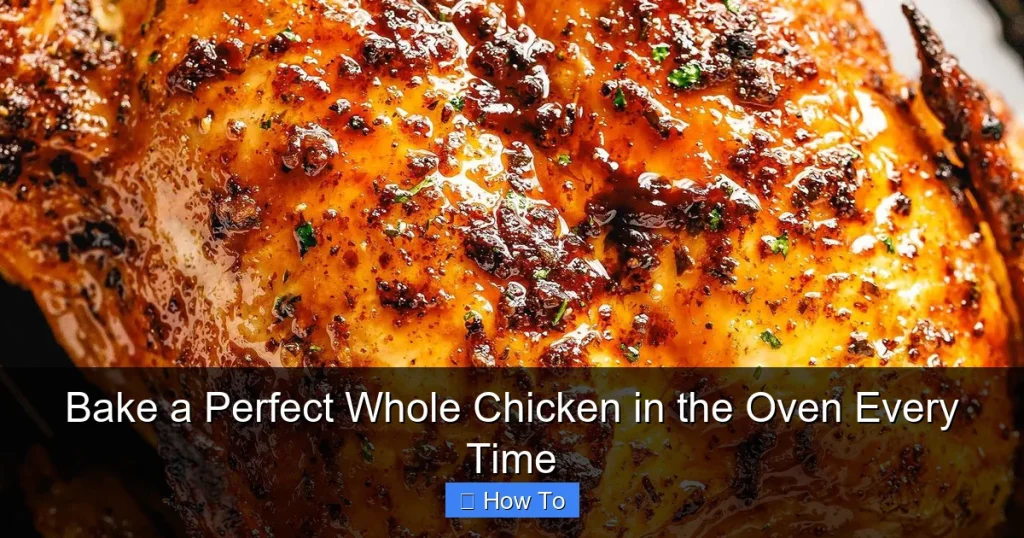 Bake a Perfect Whole Chicken in the Oven Every Time