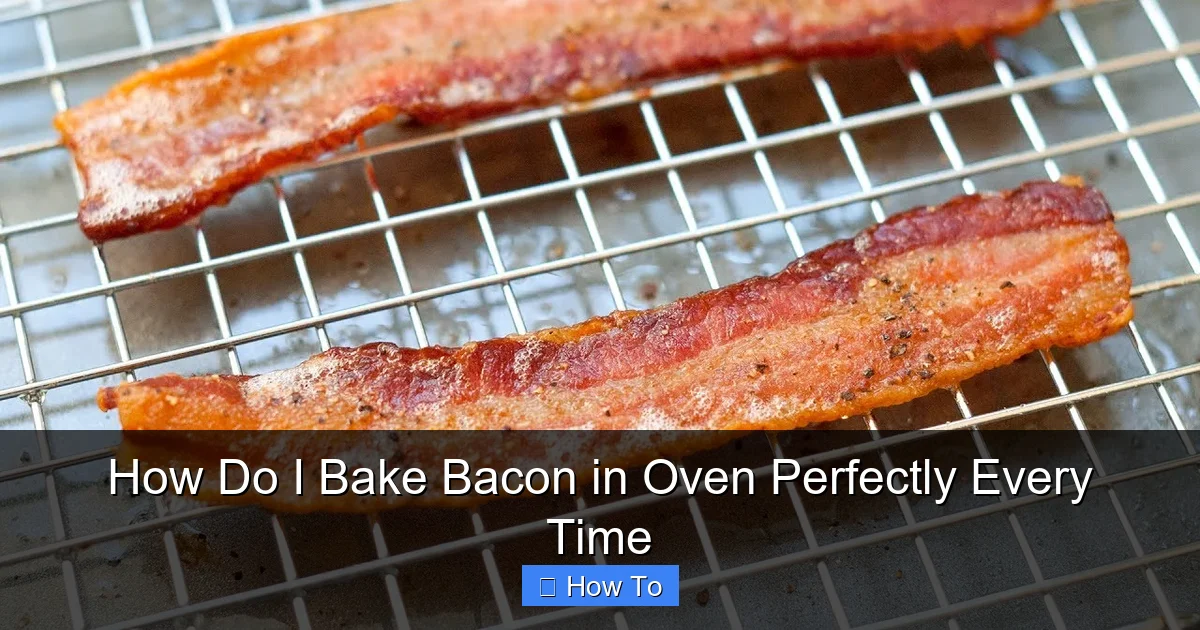 How Do I Bake Bacon in Oven Perfectly Every Time