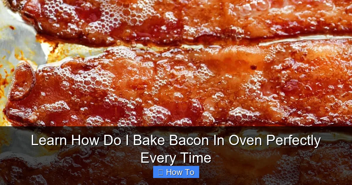 Learn How Do I Bake Bacon In Oven Perfectly Every Time