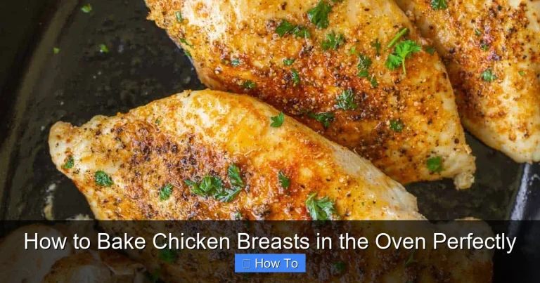 How to Bake Chicken Breasts in the Oven Perfectly