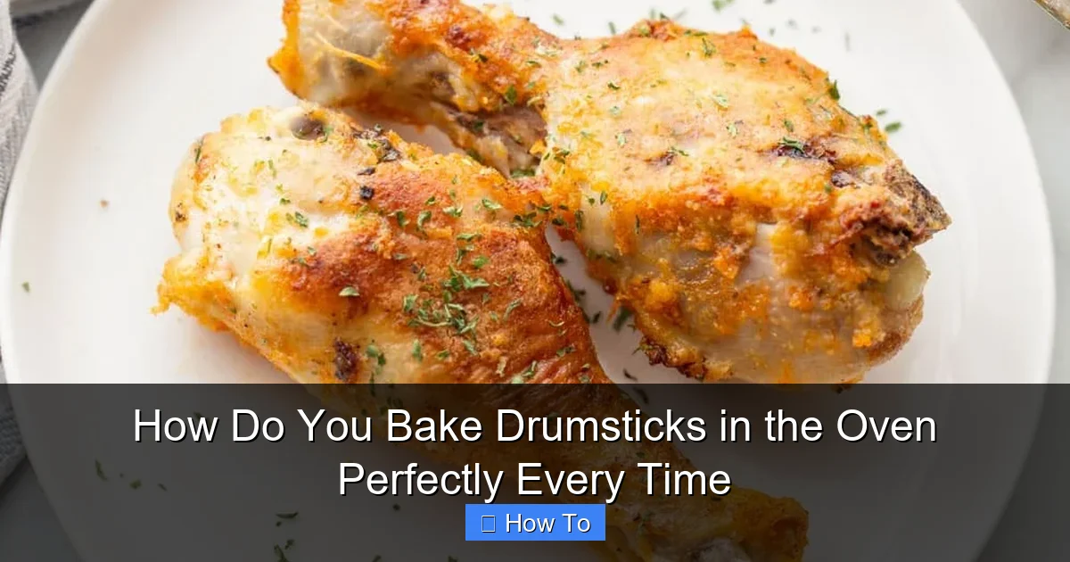 How Do You Bake Drumsticks in the Oven Perfectly Every Time
