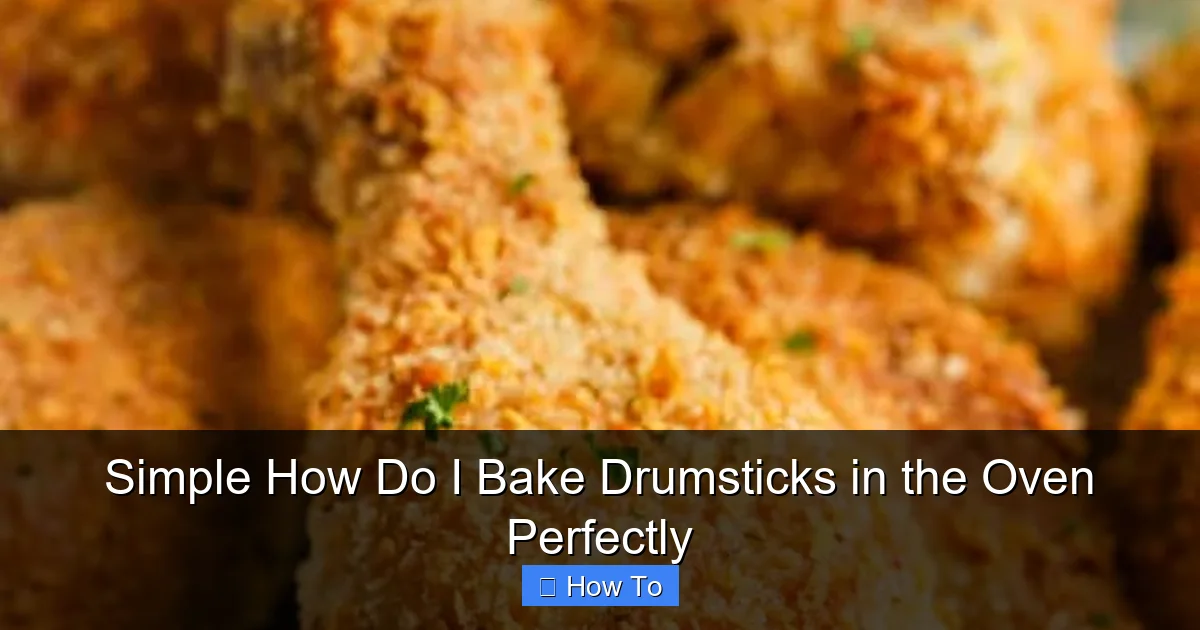 Simple How Do I Bake Drumsticks in the Oven Perfectly