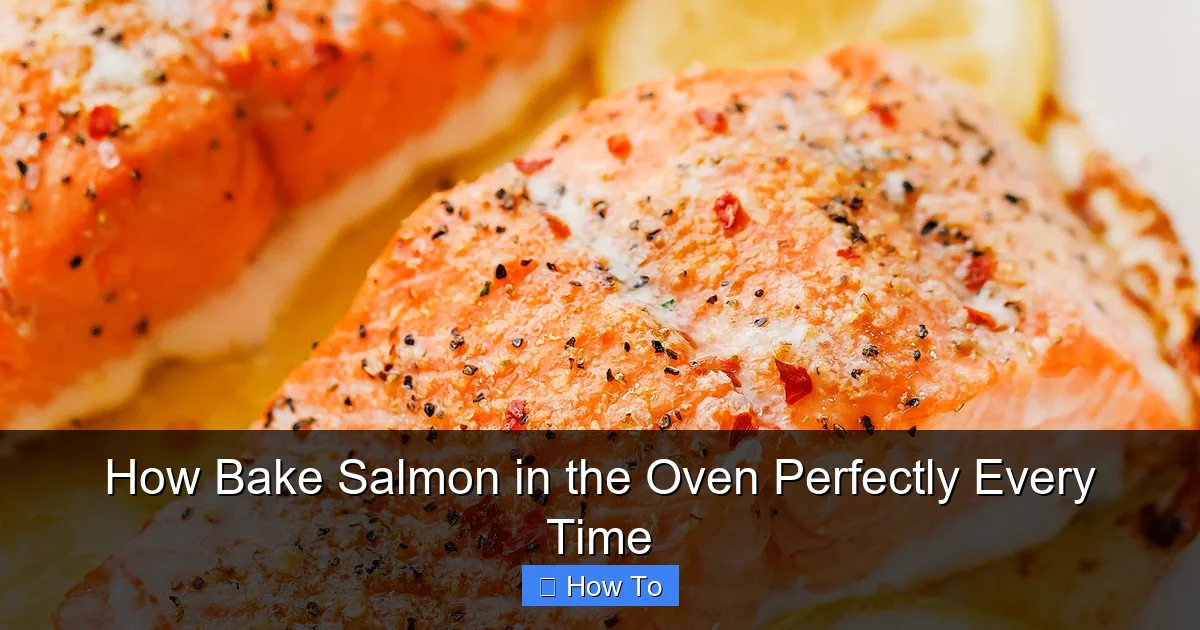How Bake Salmon in the Oven Perfectly Every Time