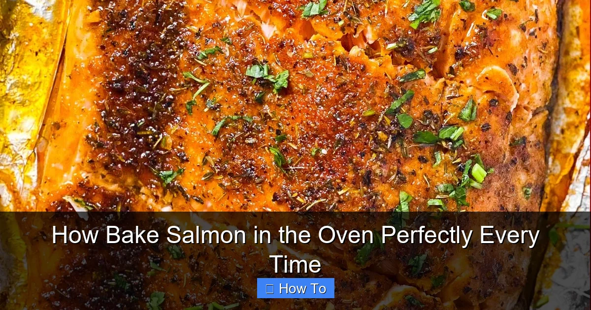 How Bake Salmon in the Oven Perfectly Every Time