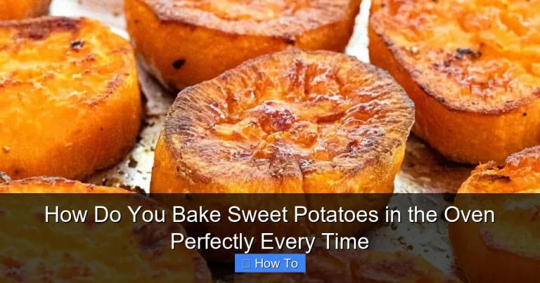 How Do You Bake Sweet Potatoes in the Oven Perfectly Every Time