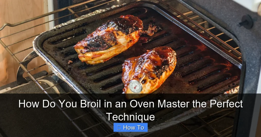 How Do You Broil in an Oven Master the Perfect Technique