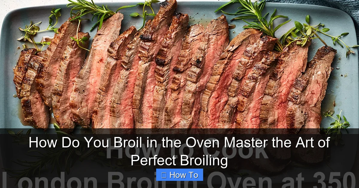 How Do You Broil in the Oven Master the Art of Perfect Broiling