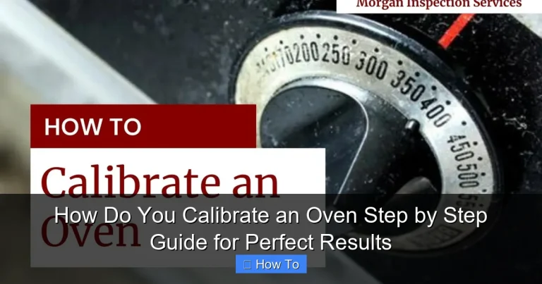 How Do You Calibrate an Oven Step by Step Guide for Perfect Results