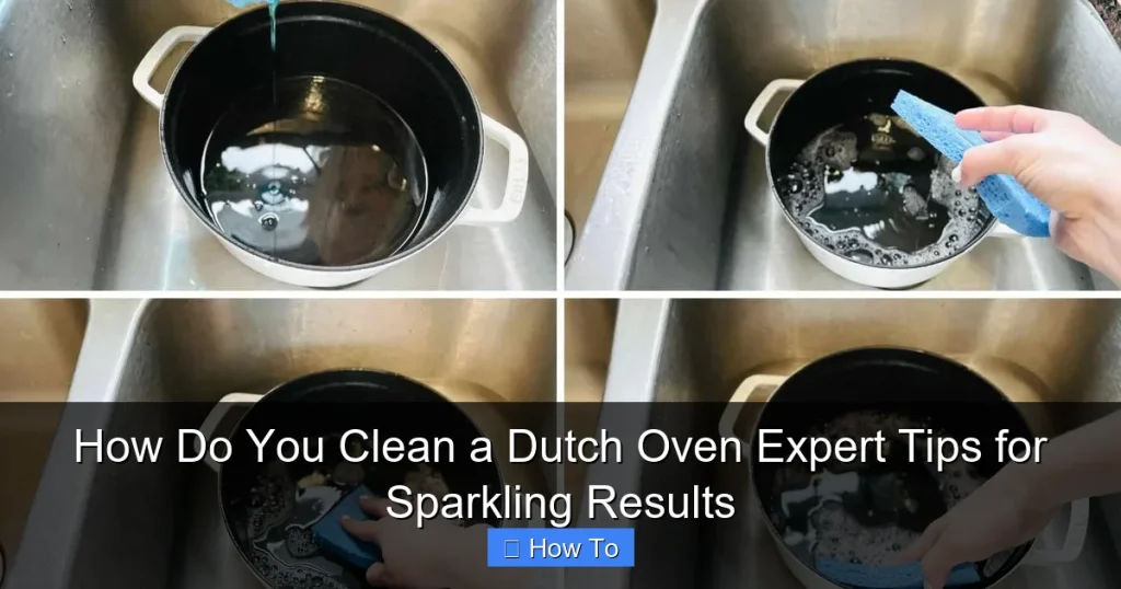 How Do You Clean a Dutch Oven Expert Tips for Sparkling Results