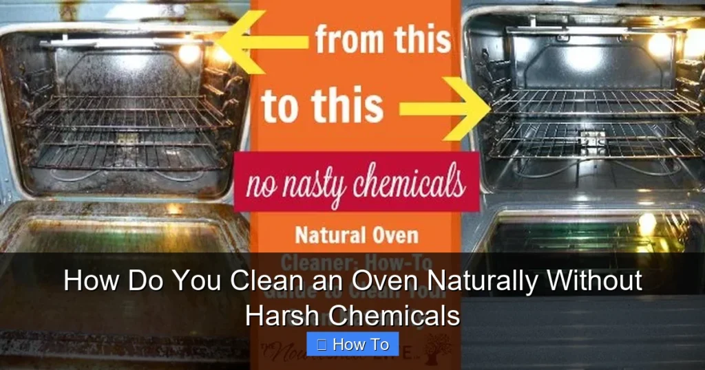 How Do You Clean an Oven Naturally Without Harsh Chemicals