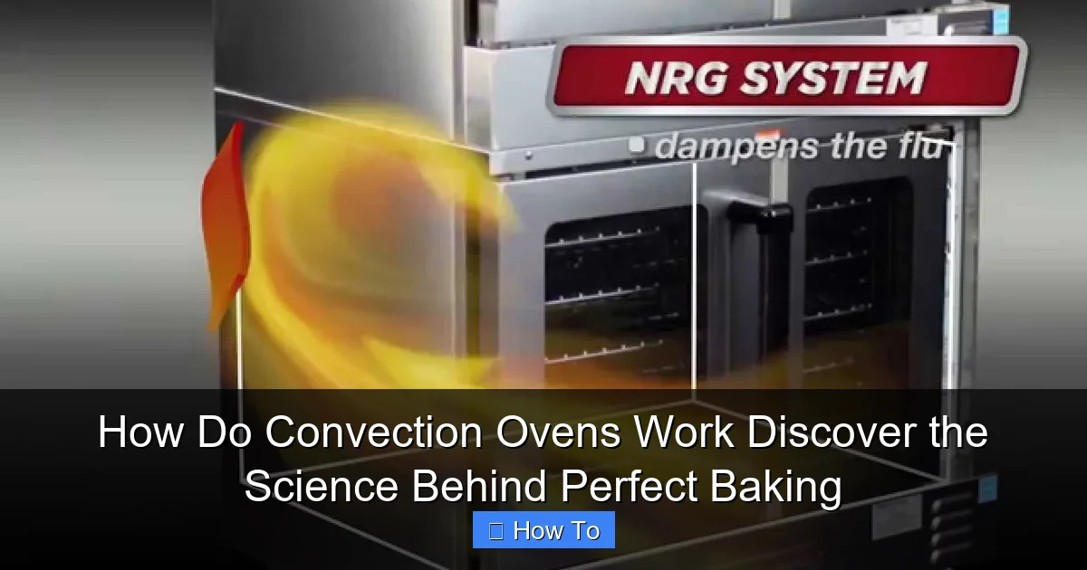 How Do Convection Ovens Work Discover the Science Behind Perfect Baking