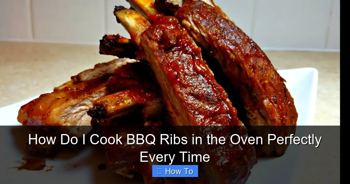 How Do I Cook BBQ Ribs in the Oven Perfectly Every Time