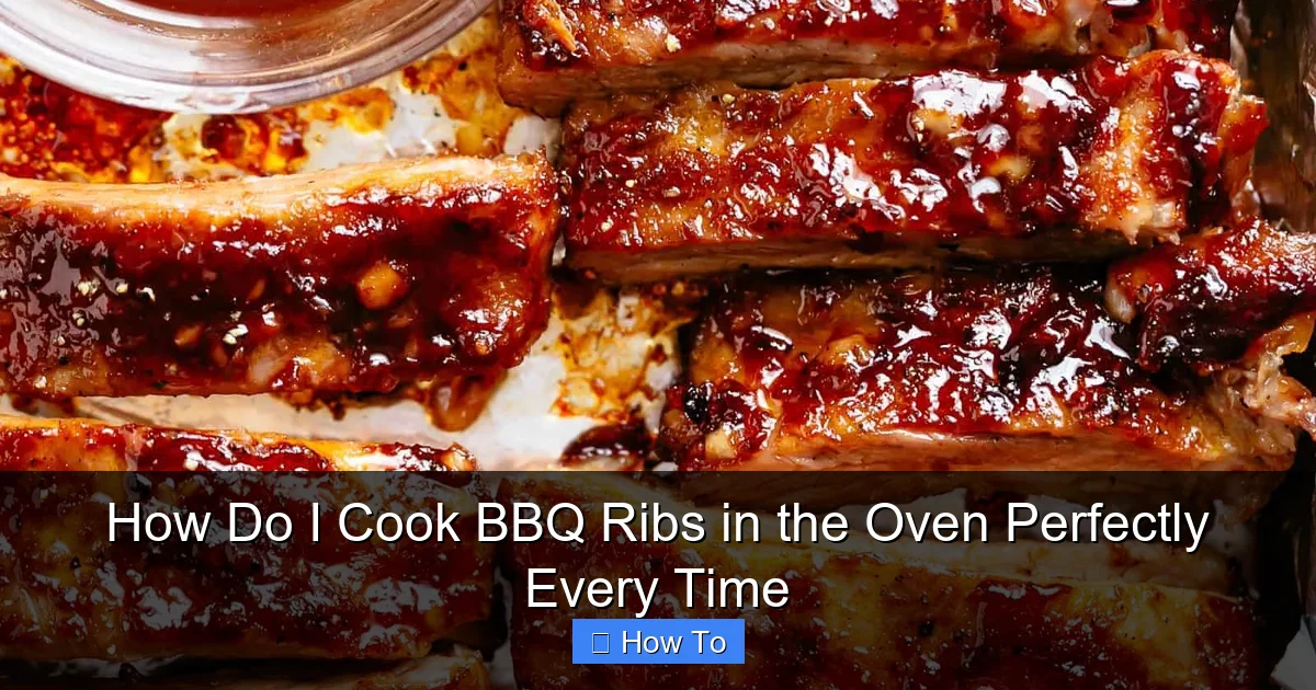 How Do I Cook BBQ Ribs in the Oven Perfectly Every Time