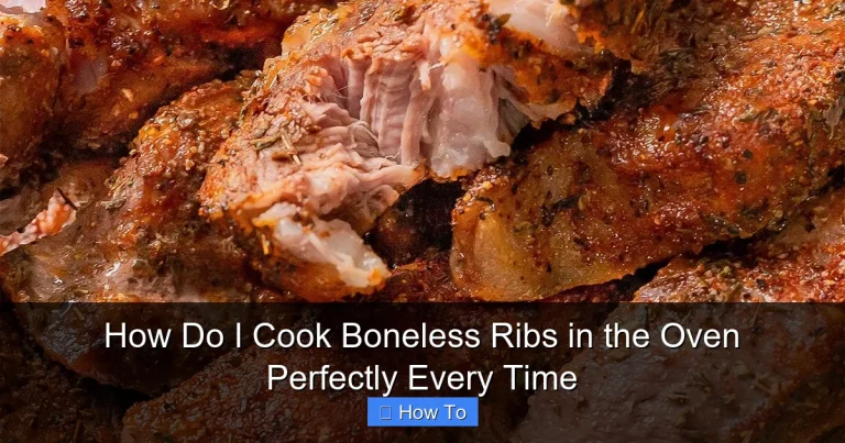 How Do I Cook Boneless Ribs in the Oven Perfectly Every Time