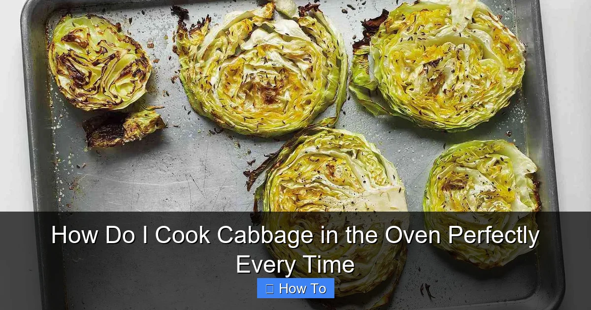 How Do I Cook Cabbage in the Oven Perfectly Every Time