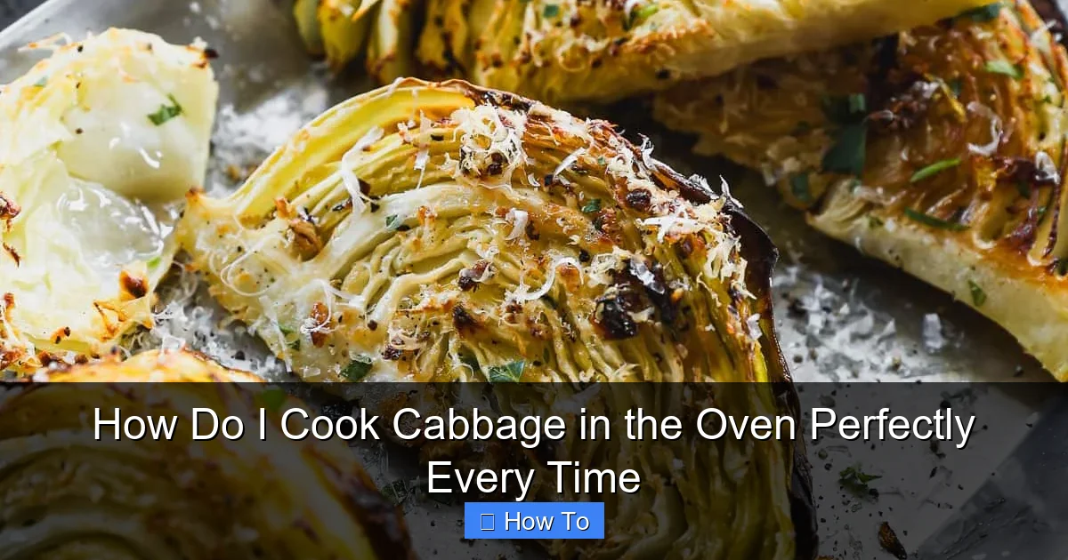 How Do I Cook Cabbage in the Oven Perfectly Every Time