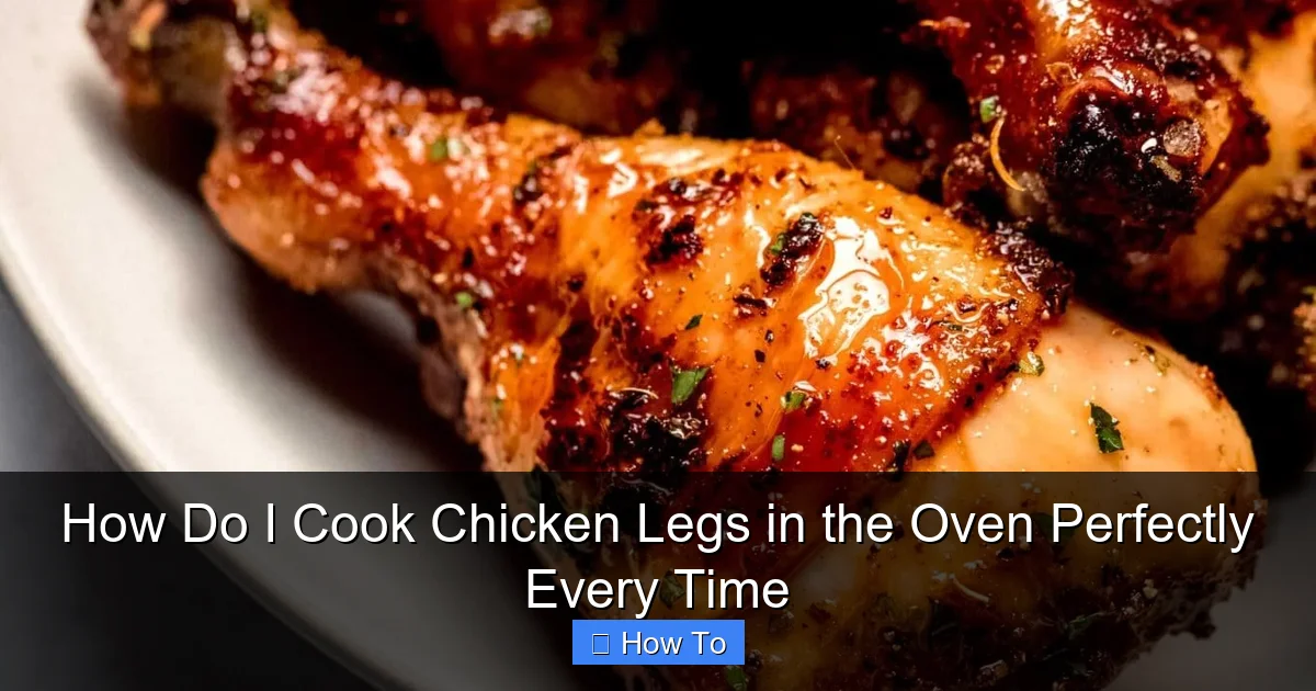 How Do I Cook Chicken Legs in the Oven Perfectly Every Time