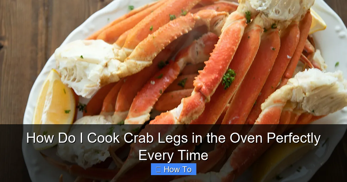 How Do I Cook Crab Legs in the Oven Perfectly Every Time