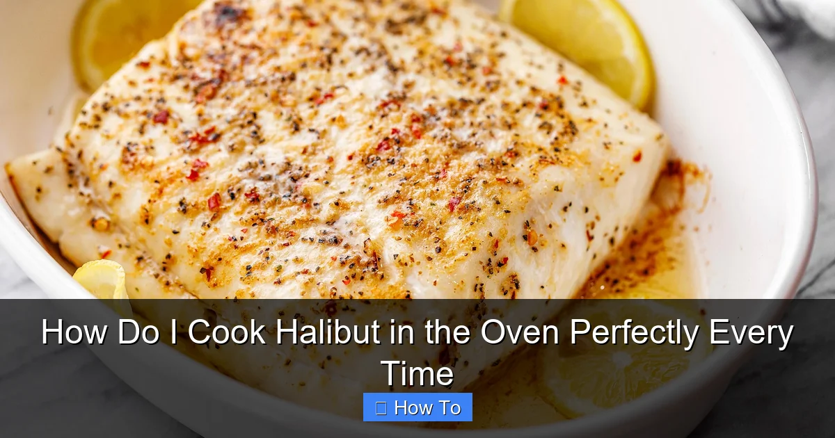 How Do I Cook Halibut in the Oven Perfectly Every Time