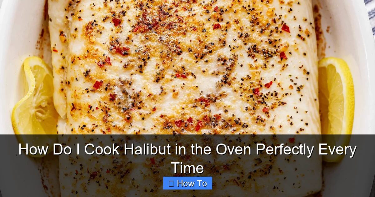 How Do I Cook Halibut in the Oven Perfectly Every Time