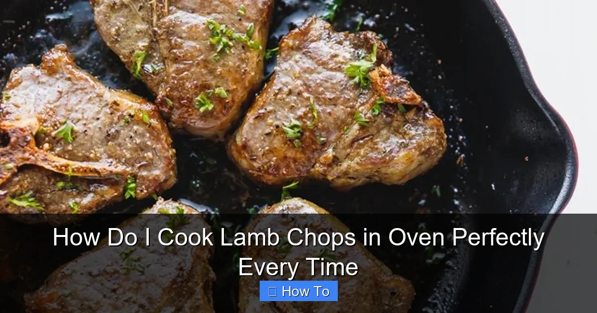 How Do I Cook Lamb Chops in Oven Perfectly Every Time
