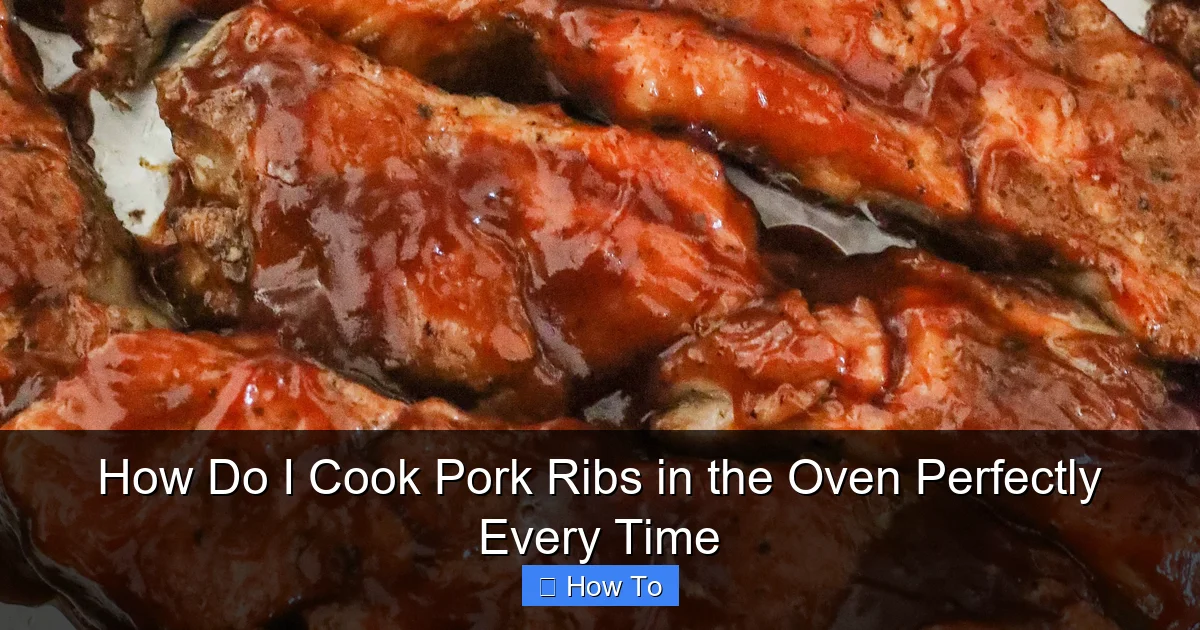 How Do I Cook Pork Ribs in the Oven Perfectly Every Time