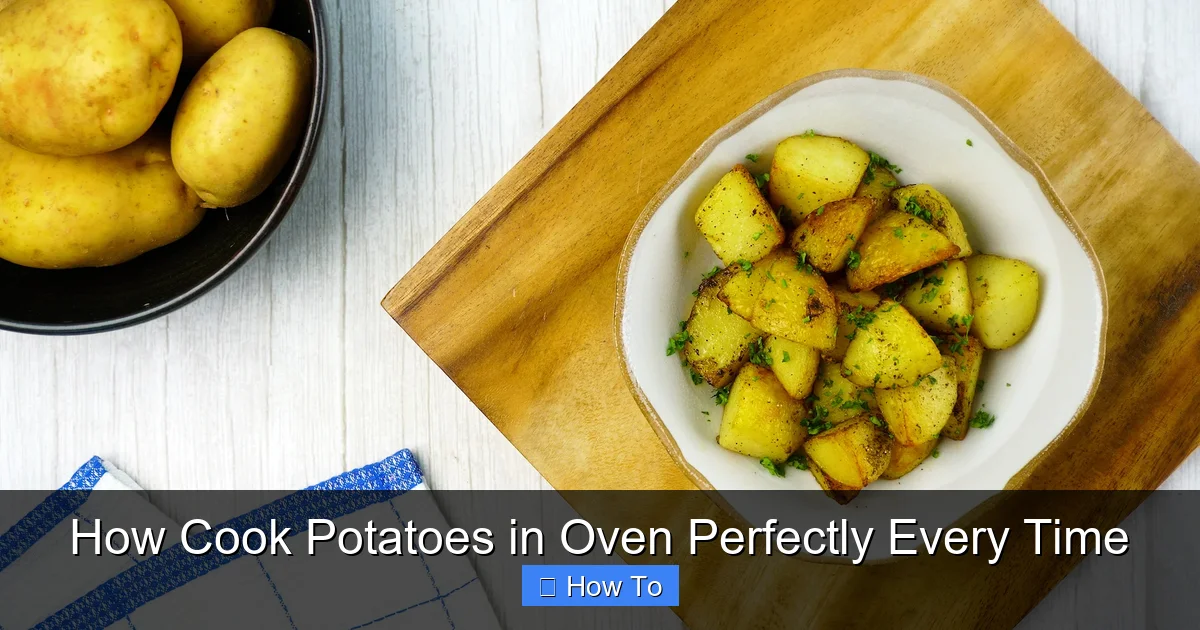 How Cook Potatoes in Oven Perfectly Every Time