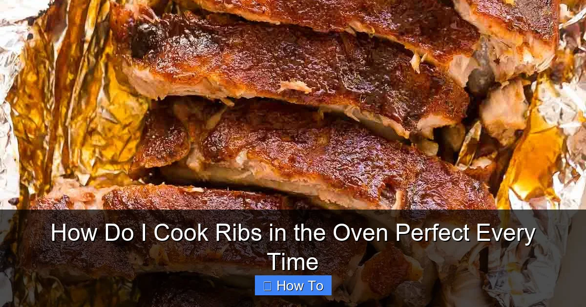How Do I Cook Ribs in the Oven Perfect Every Time