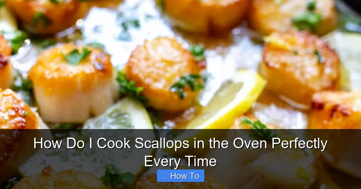 How Do I Cook Scallops in the Oven Perfectly Every Time