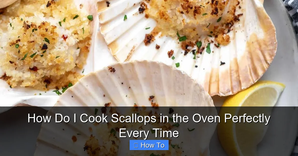 How Do I Cook Scallops in the Oven Perfectly Every Time