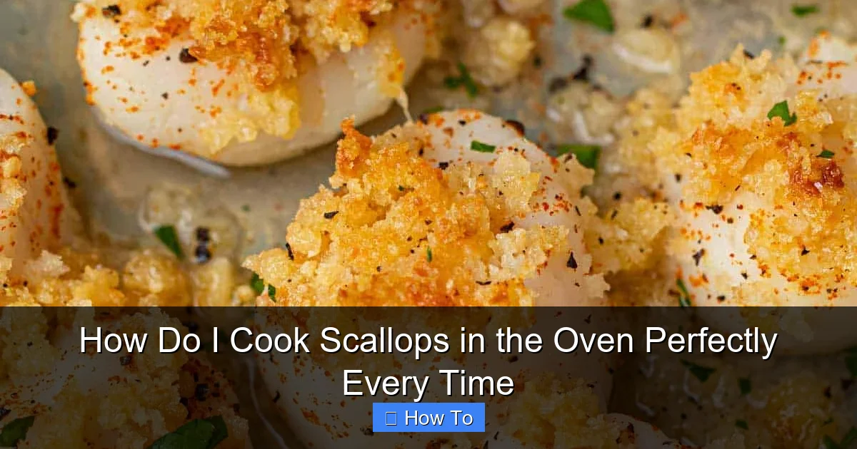 How Do I Cook Scallops in the Oven Perfectly Every Time