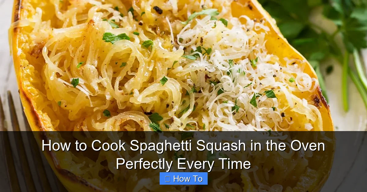 How to Cook Spaghetti Squash in the Oven Perfectly Every Time
