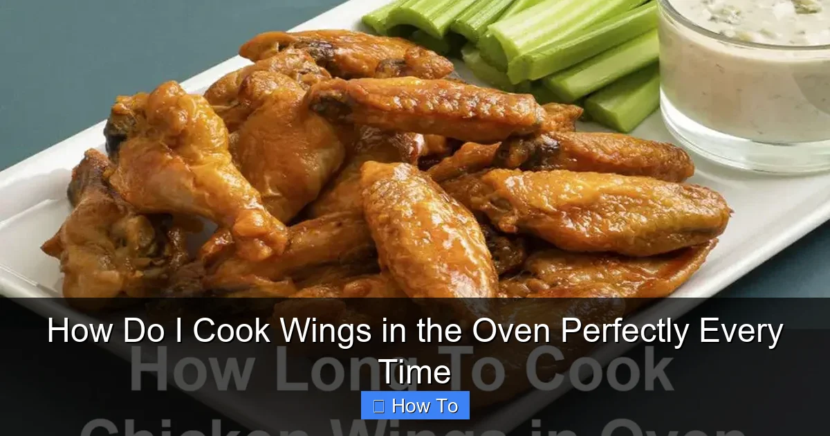 How Do I Cook Wings in the Oven Perfectly Every Time