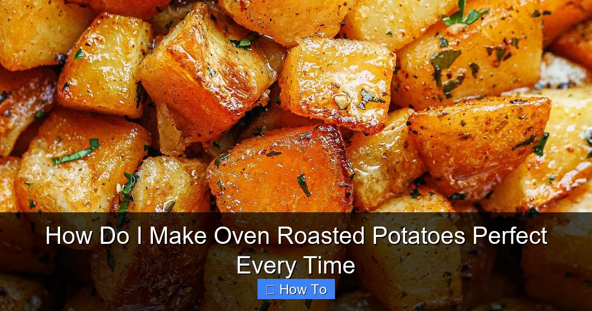 How Do I Make Oven Roasted Potatoes Perfect Every Time