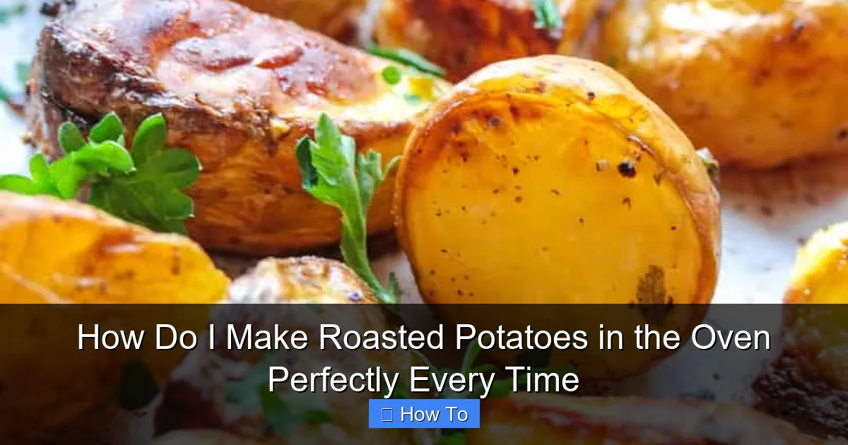 How Do I Make Roasted Potatoes in the Oven Perfectly Every Time