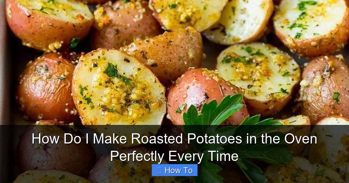 How Do I Make Roasted Potatoes in the Oven Perfectly Every Time