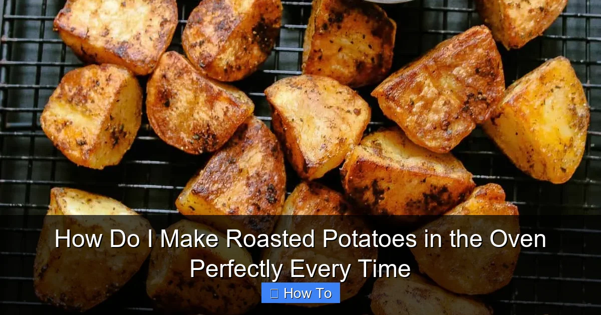How Do I Make Roasted Potatoes in the Oven Perfectly Every Time