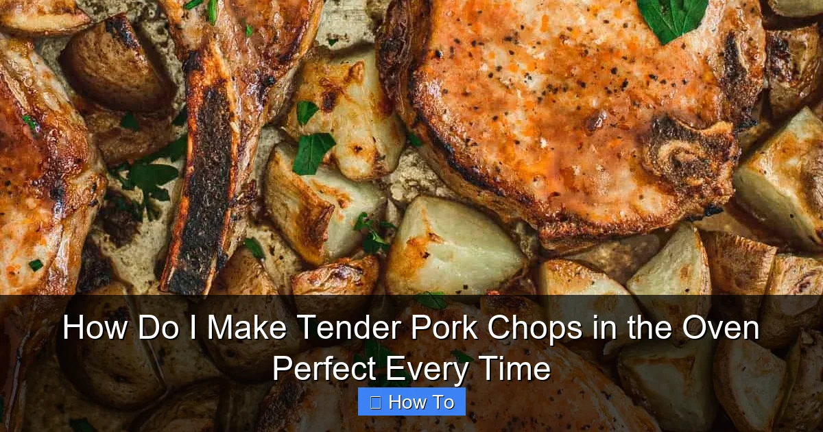 How Do I Make Tender Pork Chops in the Oven Perfect Every Time