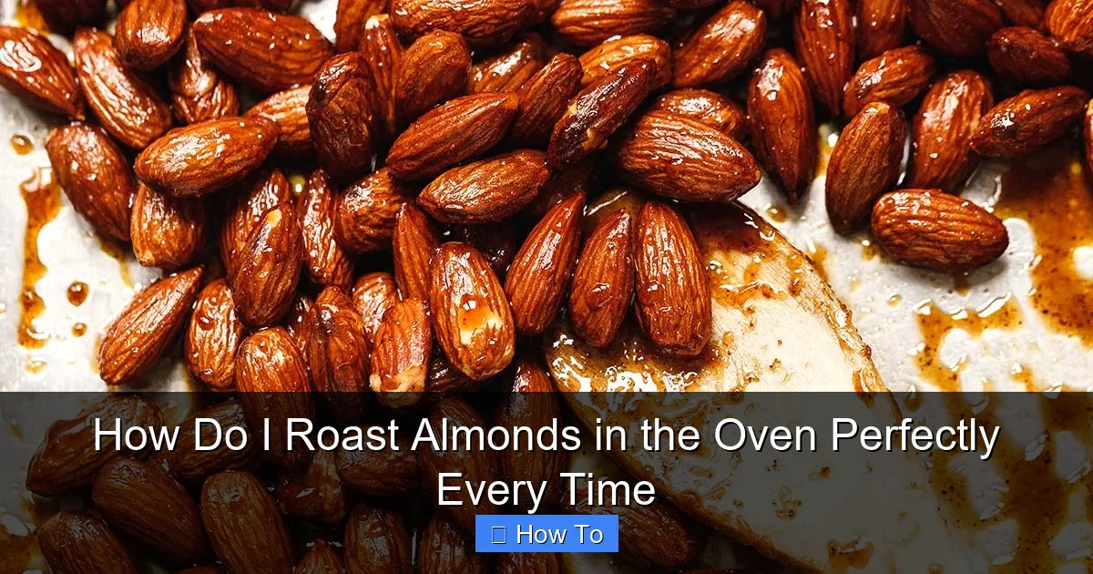 How Do I Roast Almonds in the Oven Perfectly Every Time