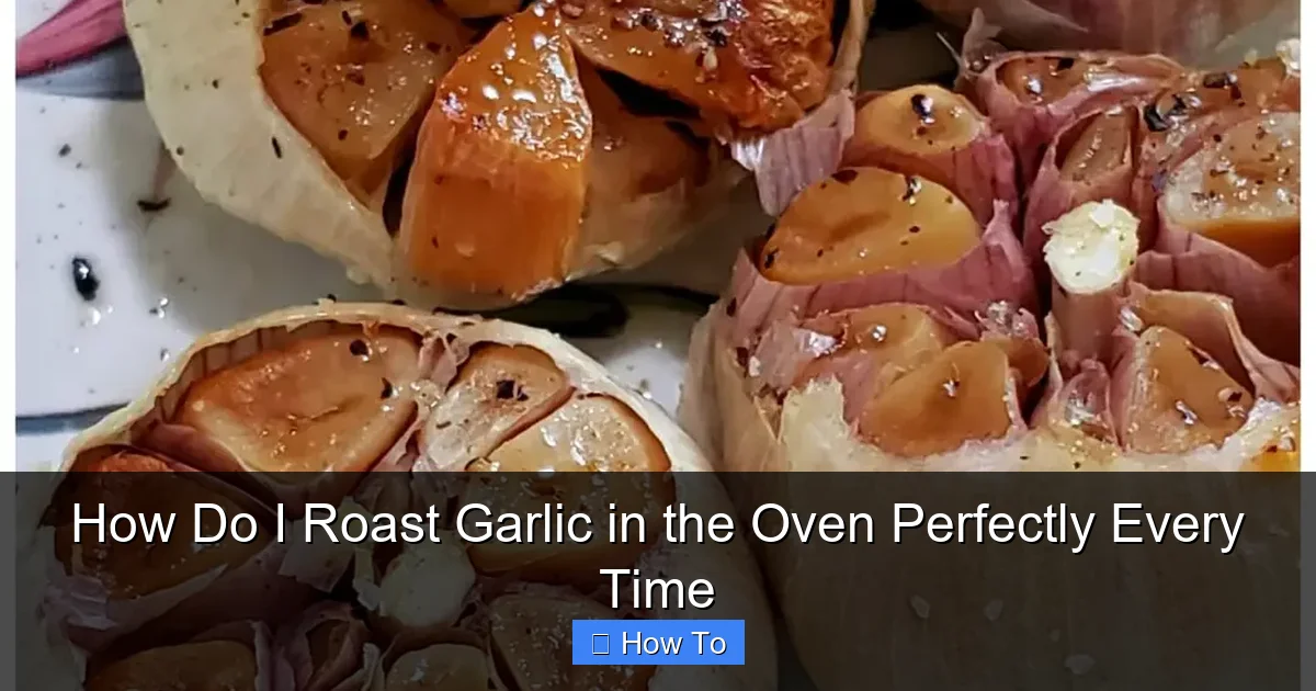 How Do I Roast Garlic in the Oven Perfectly Every Time