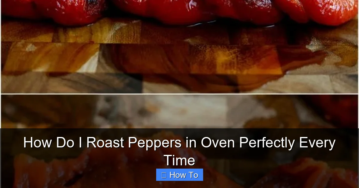 How Do I Roast Peppers in Oven Perfectly Every Time