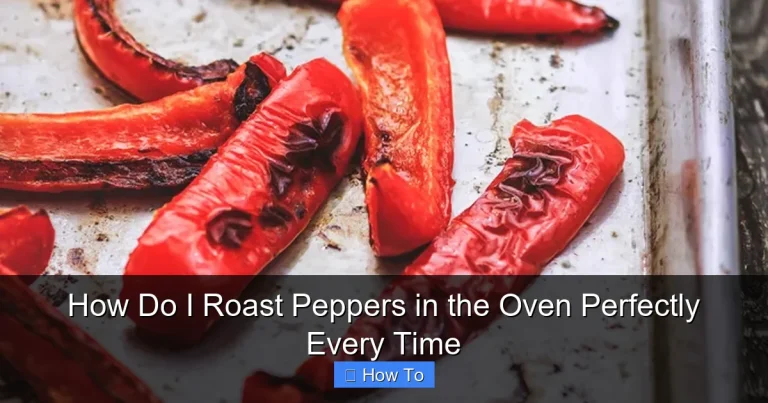 How Do I Roast Peppers in the Oven Perfectly Every Time