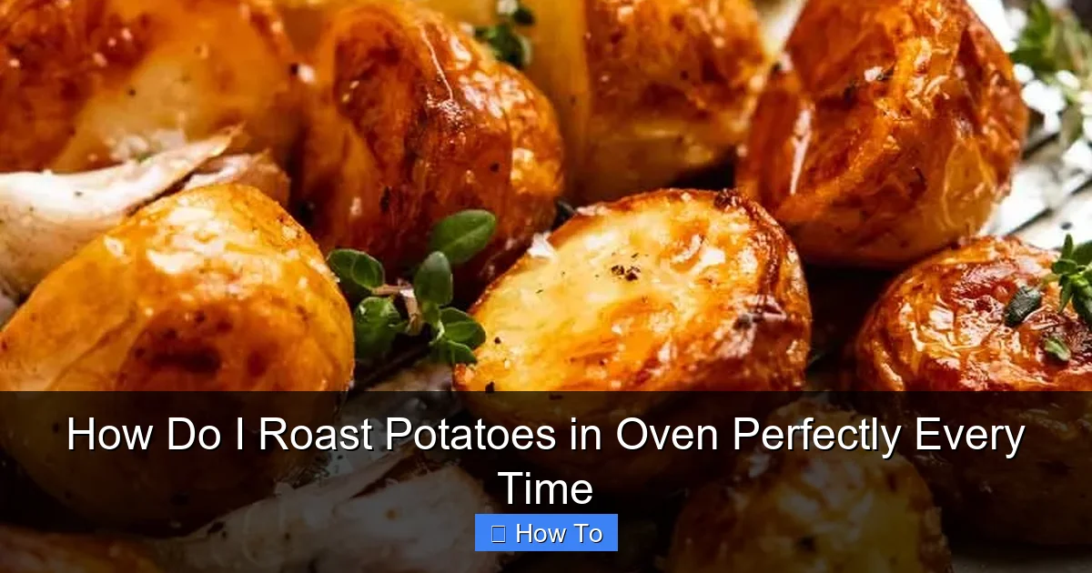 How Do I Roast Potatoes in Oven Perfectly Every Time