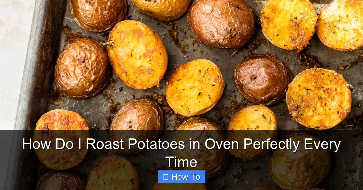 How Do I Roast Potatoes in Oven Perfectly Every Time