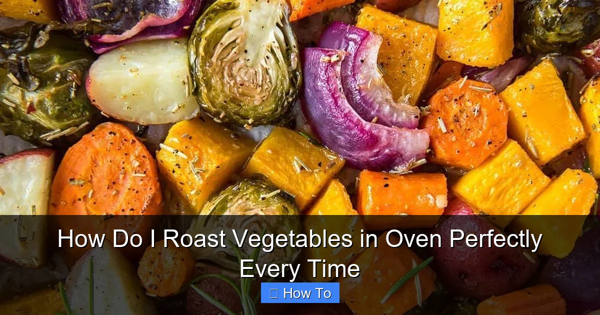 How Do I Roast Vegetables in Oven Perfectly Every Time