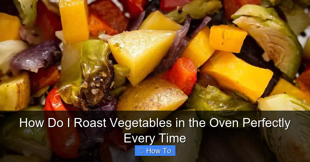 How Do I Roast Vegetables in the Oven Perfectly Every Time