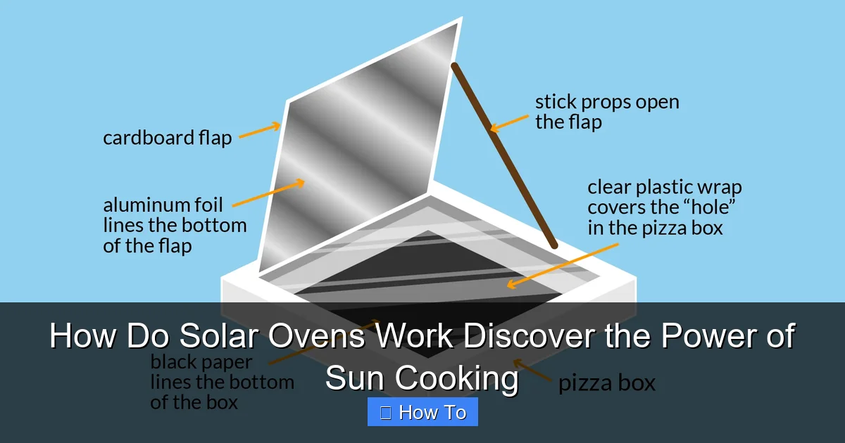 How Do Solar Ovens Work Discover the Power of Sun Cooking